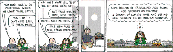 Cathy Classics on Saturday July 7, 2007 Comic Strip