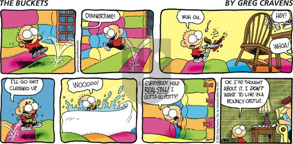 The Buckets on Sunday September 15, 2013 Comic Strip