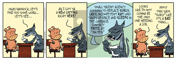 Ink Pen on Friday August 1, 2008 Comic Strip