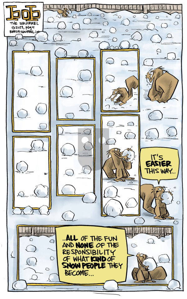 Bob the Squirrel - Sunday February 5, 2023 Comic Strip