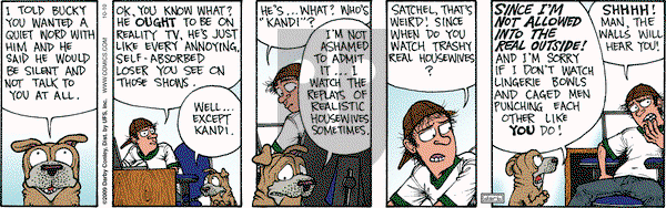 Get Fuzzy on Saturday October 10, 2009 Comic Strip