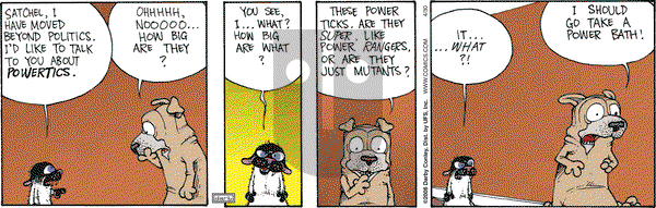 Get Fuzzy on Wednesday April 30, 2008 Comic Strip