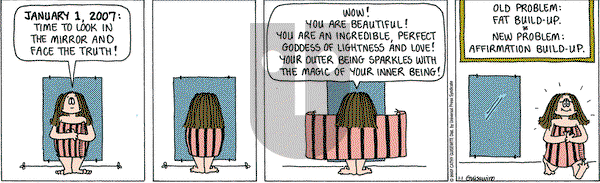 Cathy Classics on Monday January 1, 2007 Comic Strip