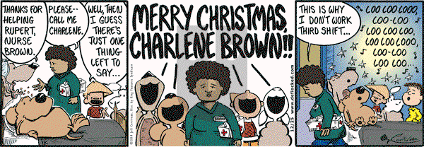 DeFlocked on Thursday December 25, 2014 Comic Strip