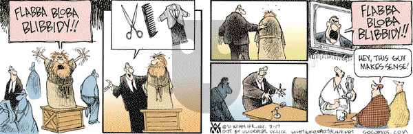 Non Sequitur on Thursday March 17, 2011 Comic Strip