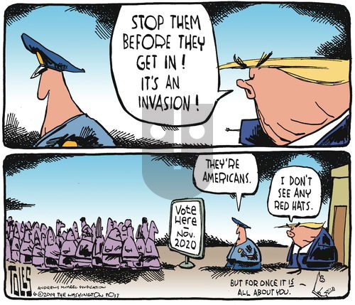 Tom Toles on Sunday June 9, 2019 Comic Strip
