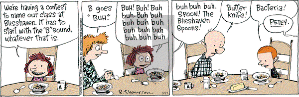 Cul de Sac on Thursday March 21, 2013 Comic Strip