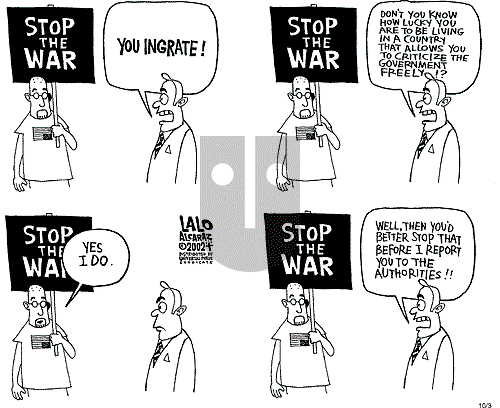 Lalo Alcaraz on Thursday October 3, 2002 Comic Strip