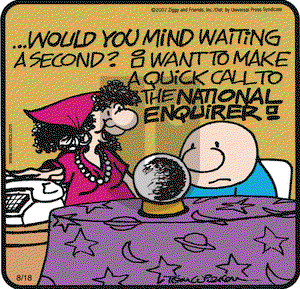 Ziggy on Saturday August 18, 2007 Comic Strip