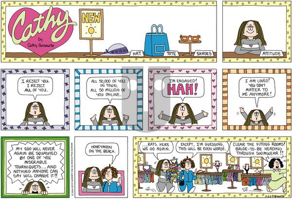 Cathy Classics on Sunday May 23, 2004 Comic Strip
