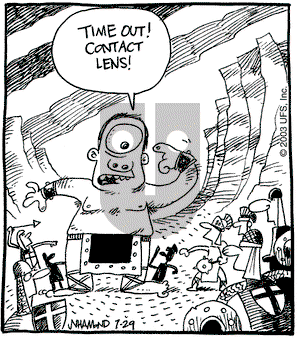 Reality Check on Tuesday July 29, 2003 Comic Strip