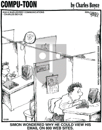 Compu-toon on Wednesday December 29, 2010 Comic Strip