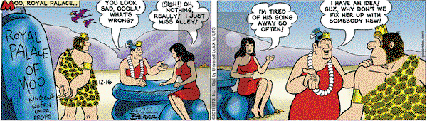 Alley Oop on Friday December 16, 2011 Comic Strip