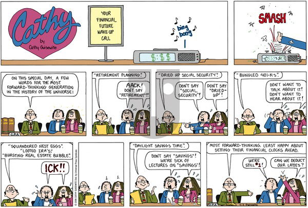 Cathy Classics on Sunday April 2, 2006 Comic Strip