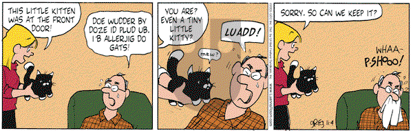Luann on Friday November 4, 2005 Comic Strip