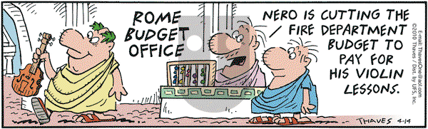 Frank and Ernest on Wednesday April 14, 2010 Comic Strip