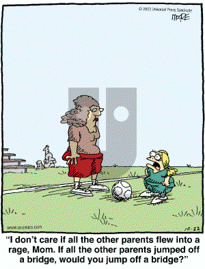 In the Bleachers - Wednesday October 22, 2003 Comic Strip