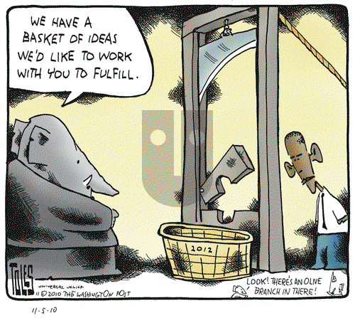 Tom Toles on Friday November 5, 2010 Comic Strip