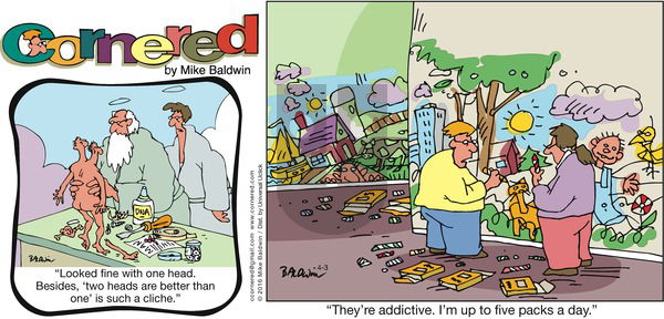 Cornered on Sunday April 3, 2016 Comic Strip
