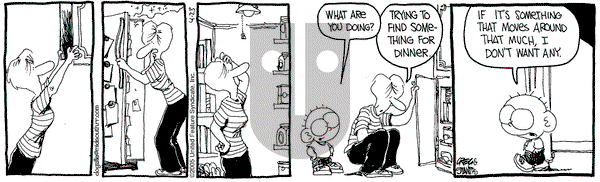The Buckets on Saturday April 23, 2005 Comic Strip