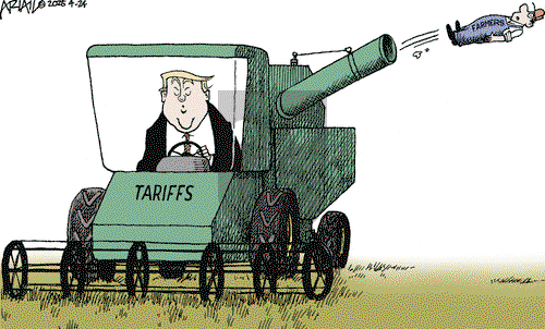 Robert Ariail on Thursday April 24, 2025 Comic Strip