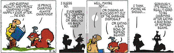 Over the Hedge on Wednesday March 6, 2013 Comic Strip