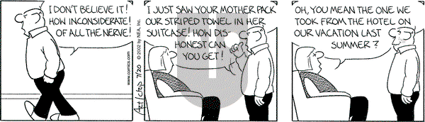 The Born Loser on Saturday July 20, 2002 Comic Strip