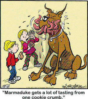 Marmaduke on Thursday December 12, 2013 Comic Strip