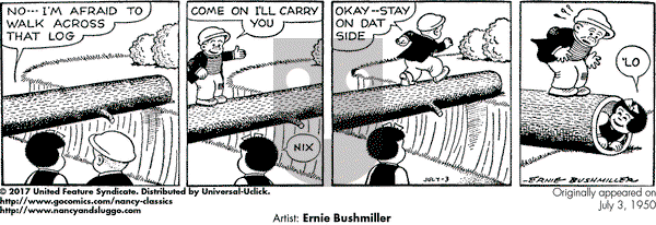 Nancy Classics on Monday July 3, 2017 Comic Strip