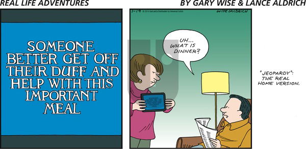 Real Life Adventures on Sunday January 19, 2014 Comic Strip