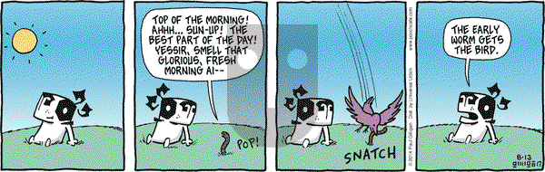 Pooch Cafe on Wednesday August 13, 2014 Comic Strip
