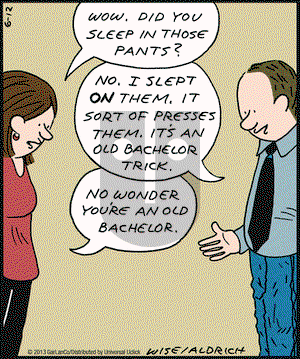 Real Life Adventures on Wednesday June 12, 2013 Comic Strip