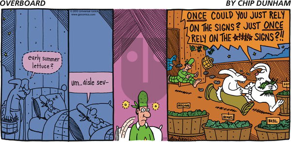 Overboard on Sunday July 7, 2013 Comic Strip