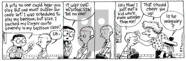 Cul de Sac on Saturday June 21, 2008 Comic Strip