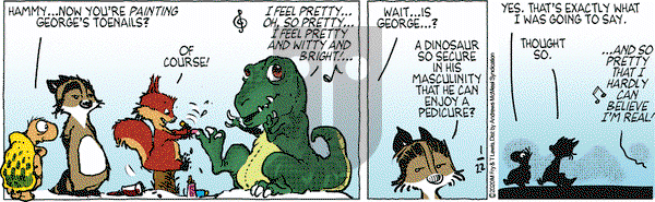 Over the Hedge on Wednesday January 22, 2020 Comic Strip