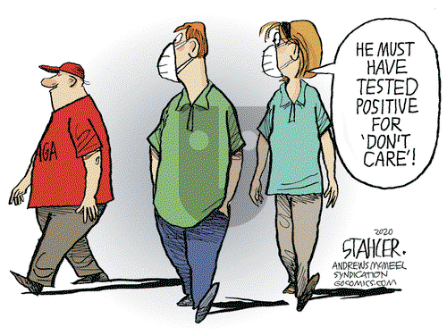 Jeff Stahler on Thursday July 9, 2020 Comic Strip