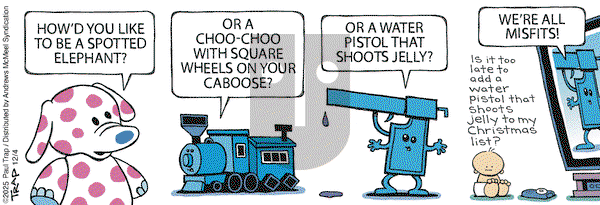 Thatababy on Thursday December 4, 2025 Comic Strip