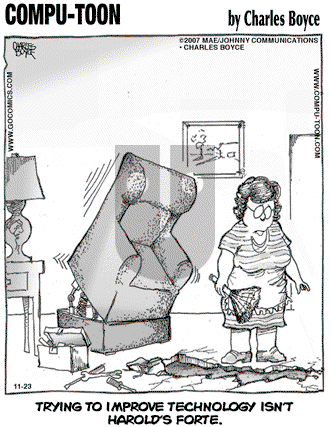 Compu-toon on Friday November 23, 2007 Comic Strip