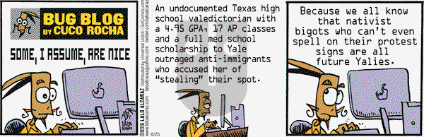 La Cucaracha on Saturday June 25, 2016 Comic Strip