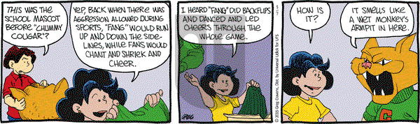 The Buckets on Saturday March 7, 2015 Comic Strip