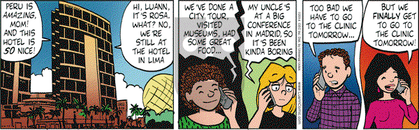 Luann on Monday August 25, 2014 Comic Strip