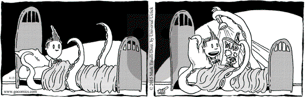 Lio on Monday April 13, 2015 Comic Strip