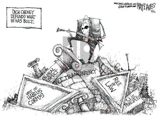 Matt Davies on Friday June 5, 2009 Comic Strip