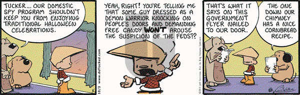 DeFlocked on Thursday October 3, 2013 Comic Strip
