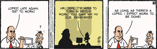 La Cucaracha on Wednesday May 1, 2019 Comic Strip