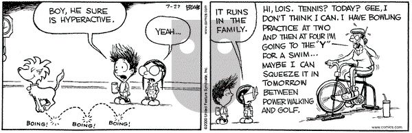 Grand Avenue on Thursday July 27, 2000 Comic Strip