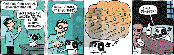 Pooch Cafe on Monday April 4, 2016 Comic Strip