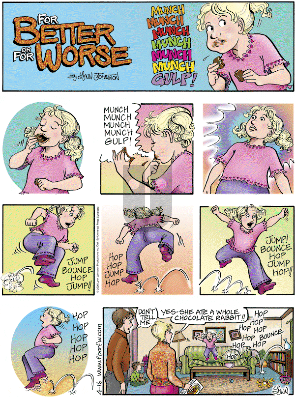 For Better or For Worse - Sunday April 16, 2006 Comic Strip