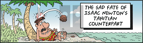 Frank and Ernest on Wednesday May 4, 2016 Comic Strip