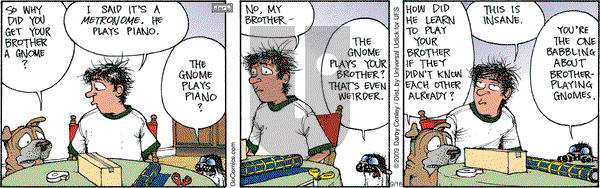 Get Fuzzy on Tuesday September 18, 2012 Comic Strip